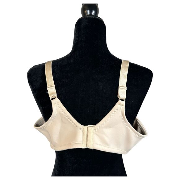 Vanity Fair Beauty Back Full Figure Underwire Smoothing Bra Beige Size 42C - Picture 3 of 3